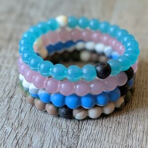 Lokai Bracelets Bundle Of 4 - Size Small